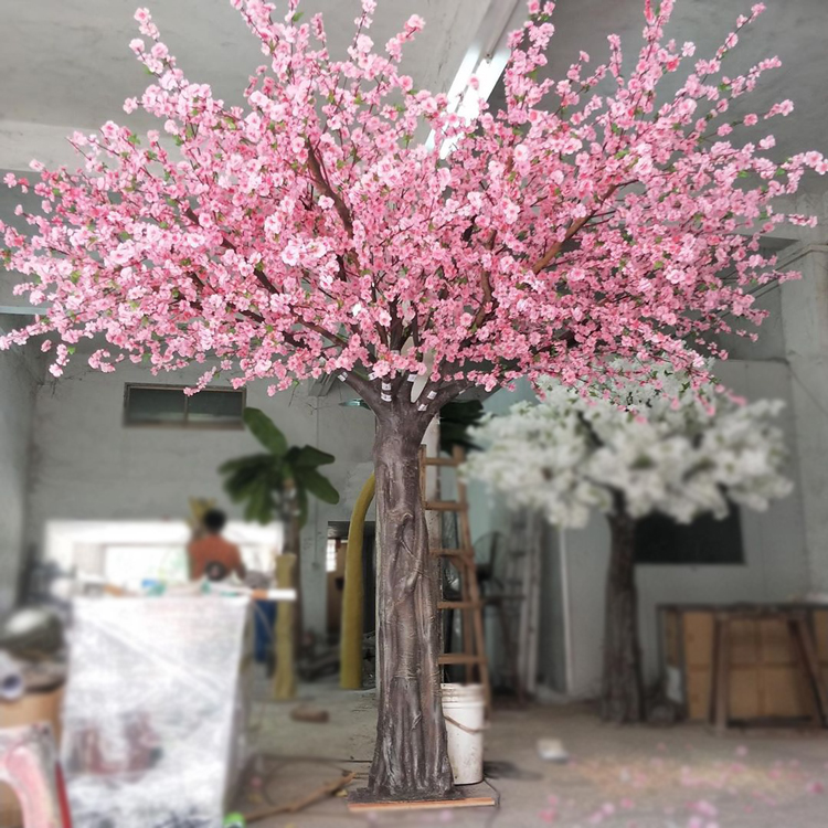 仿真桃花樹如何安裝？