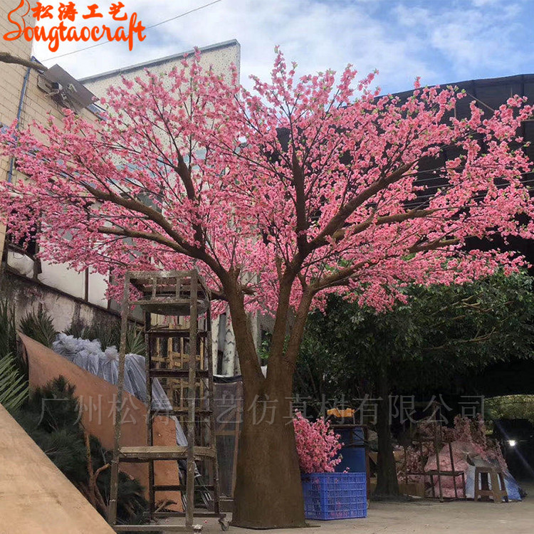 大型人造桃花樹(shù)