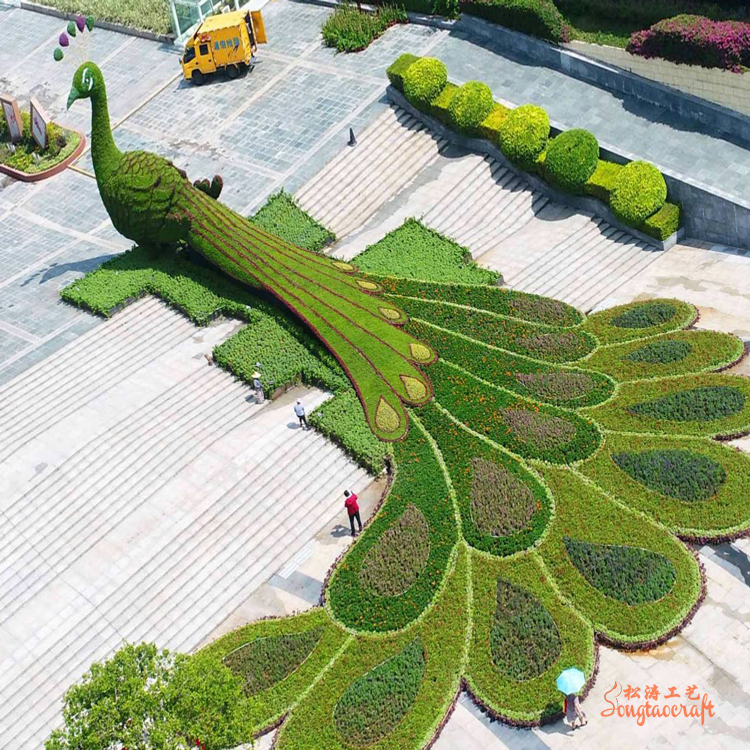 獨(dú)具匠心的仿真綠雕真的能成為城市的“門面”嗎？